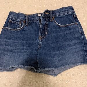 Classic Blue Denim girls Jean Shorts